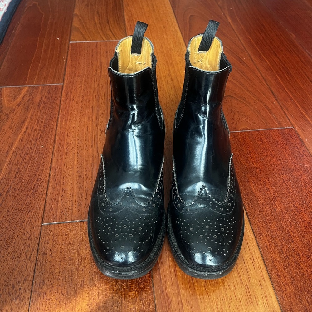 Church’s Black Leather Boots